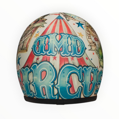 DMD ジェットヘルメット【RETROシリーズ】　”CIRCUS”  装飾品