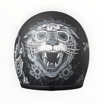 DMD ジェットヘルメット【RETROシリーズ】　”GHOST RIDER”  装飾品
