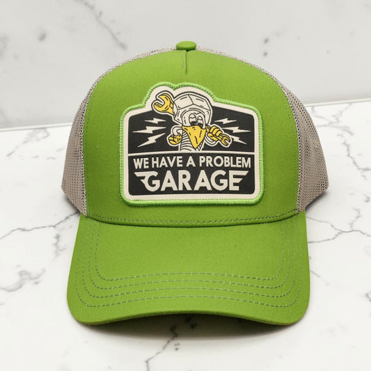 HOLYFREEDOM （ホーリーフリーダム）メッシュキャップ "EVERGREEN CAP" グリーン/グレー