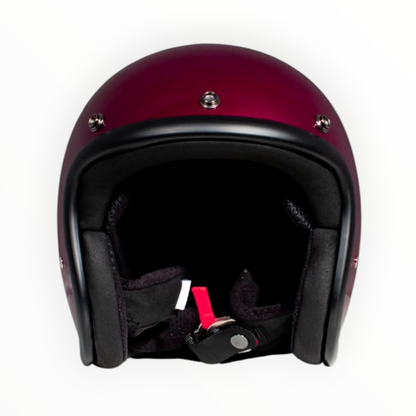 DMD ジェットヘルメット【RETROシリーズ】　”PURPLE SOLID”  装飾品