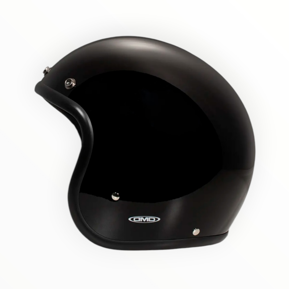 DMD ジェットヘルメット【RETROシリーズ】　”SOLID BLACK”  装飾品