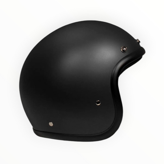 DMD ジェットヘルメット【RETROシリーズ】　”MATT BLACK”  装飾品