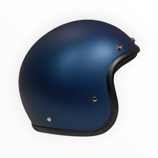 DMD ジェットヘルメット【RETROシリーズ】　”MATT DEEP BLUE”  装飾品