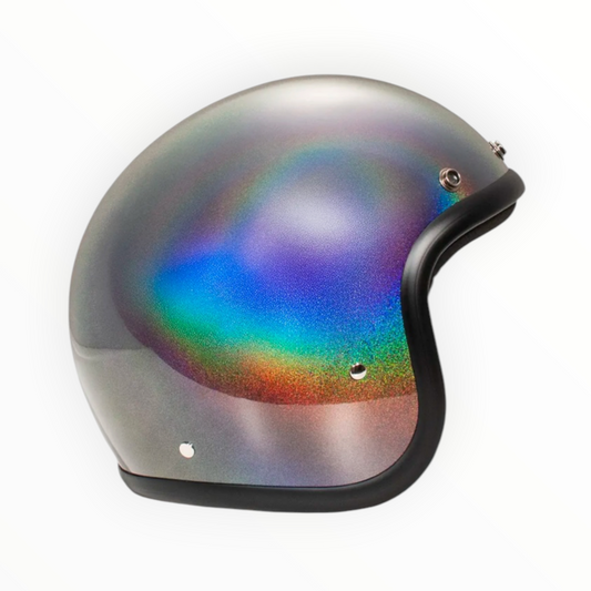 DMD ジェットヘルメット【RETROシリーズ】　”RAINBOW”  装飾品