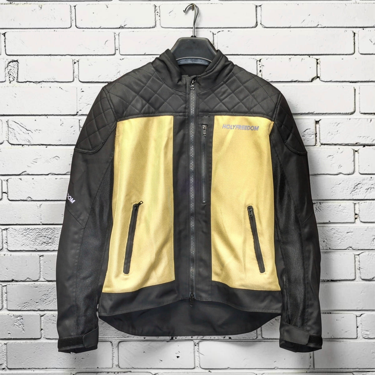 HOLYFREEDOM ホーリーフリーダム メッシュジャケット ”RETE GOLD JACKET”　【ブラック/ゴールド】