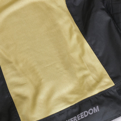 HOLYFREEDOM ホーリーフリーダム メッシュジャケット ”RETE GOLD JACKET”　【ブラック/ゴールド】