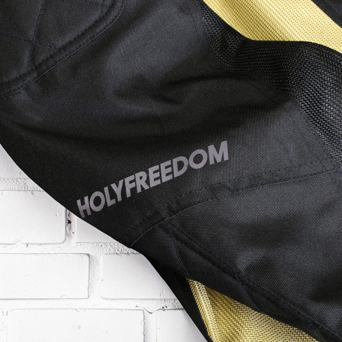 HOLYFREEDOM ホーリーフリーダム メッシュジャケット ”RETE GOLD JACKET”　【ブラック/ゴールド】