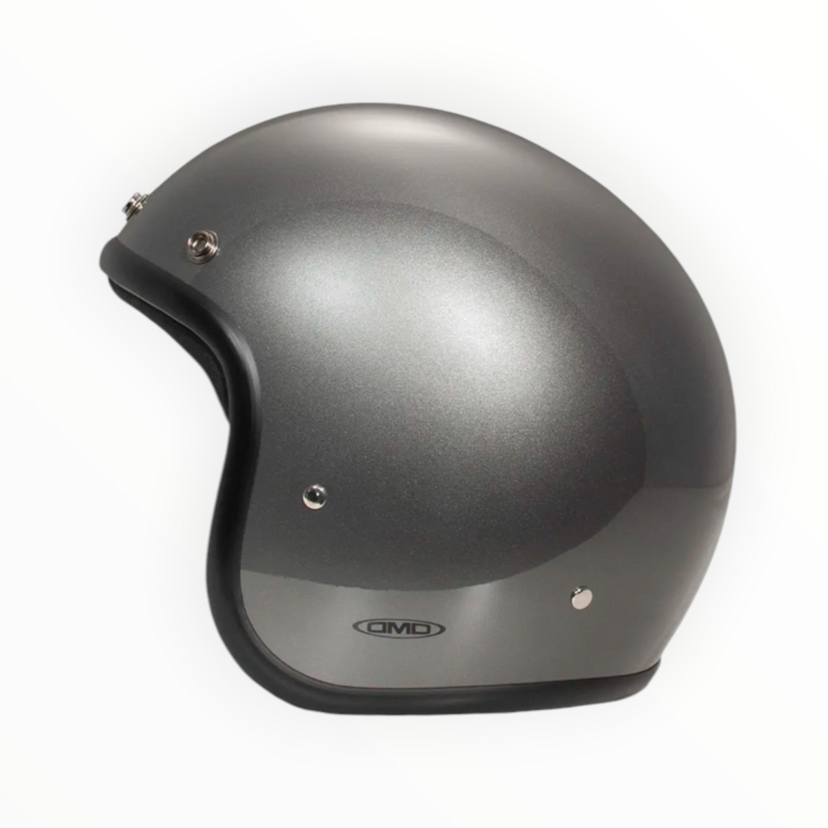 DMD ジェットヘルメット【RETROシリーズ】　”METALLIC GREY”  装飾品