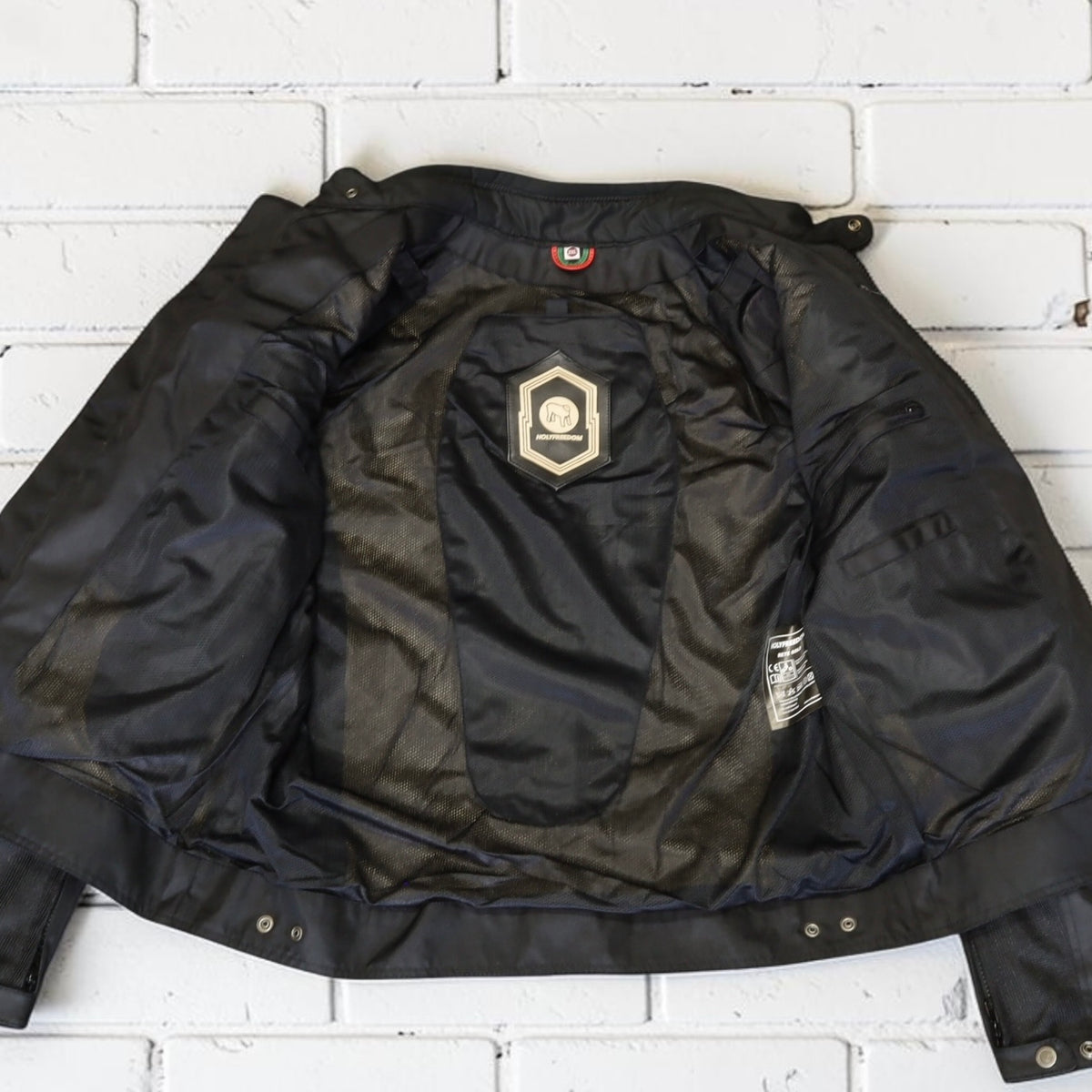 HOLYFREEDOM ホーリーフリーダム メッシュジャケット ”RETE GOLD 2025 JACKET”　【ブラック/ゴールド】