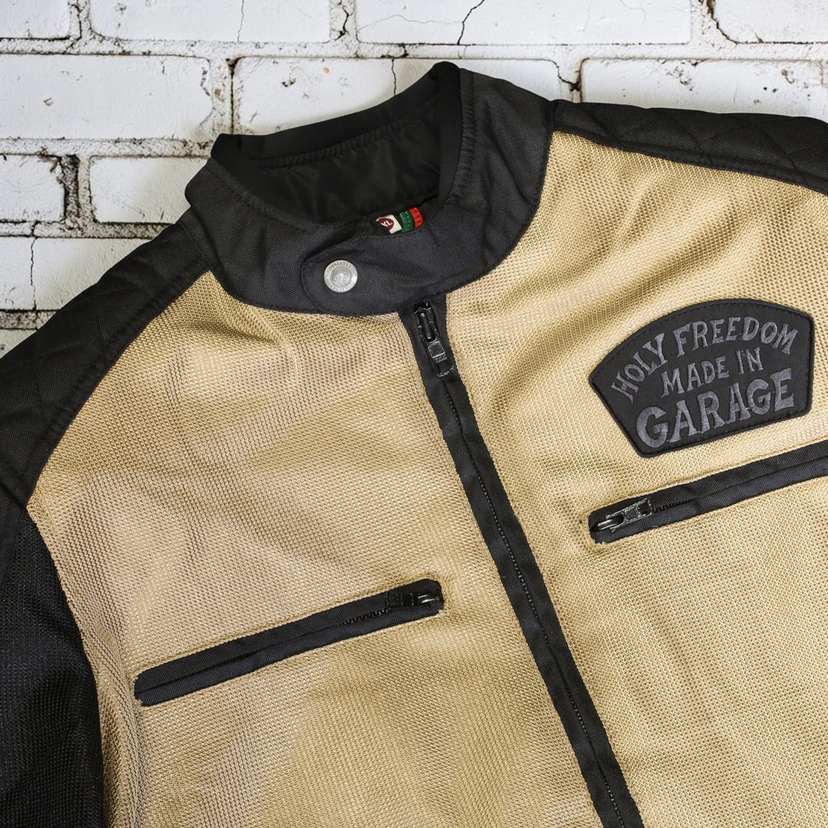 HOLYFREEDOM ホーリーフリーダム メッシュジャケット ”RETE GOLD 2025 JACKET”　【ブラック/ゴールド】