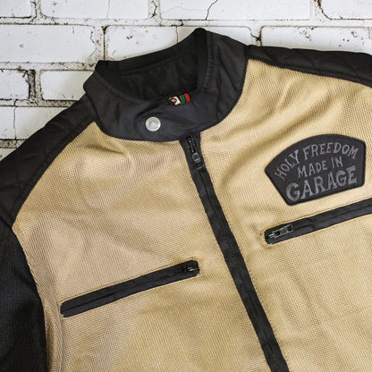 HOLYFREEDOM ホーリーフリーダム メッシュジャケット ”RETE GOLD 2025 JACKET”　【ブラック/ゴールド】