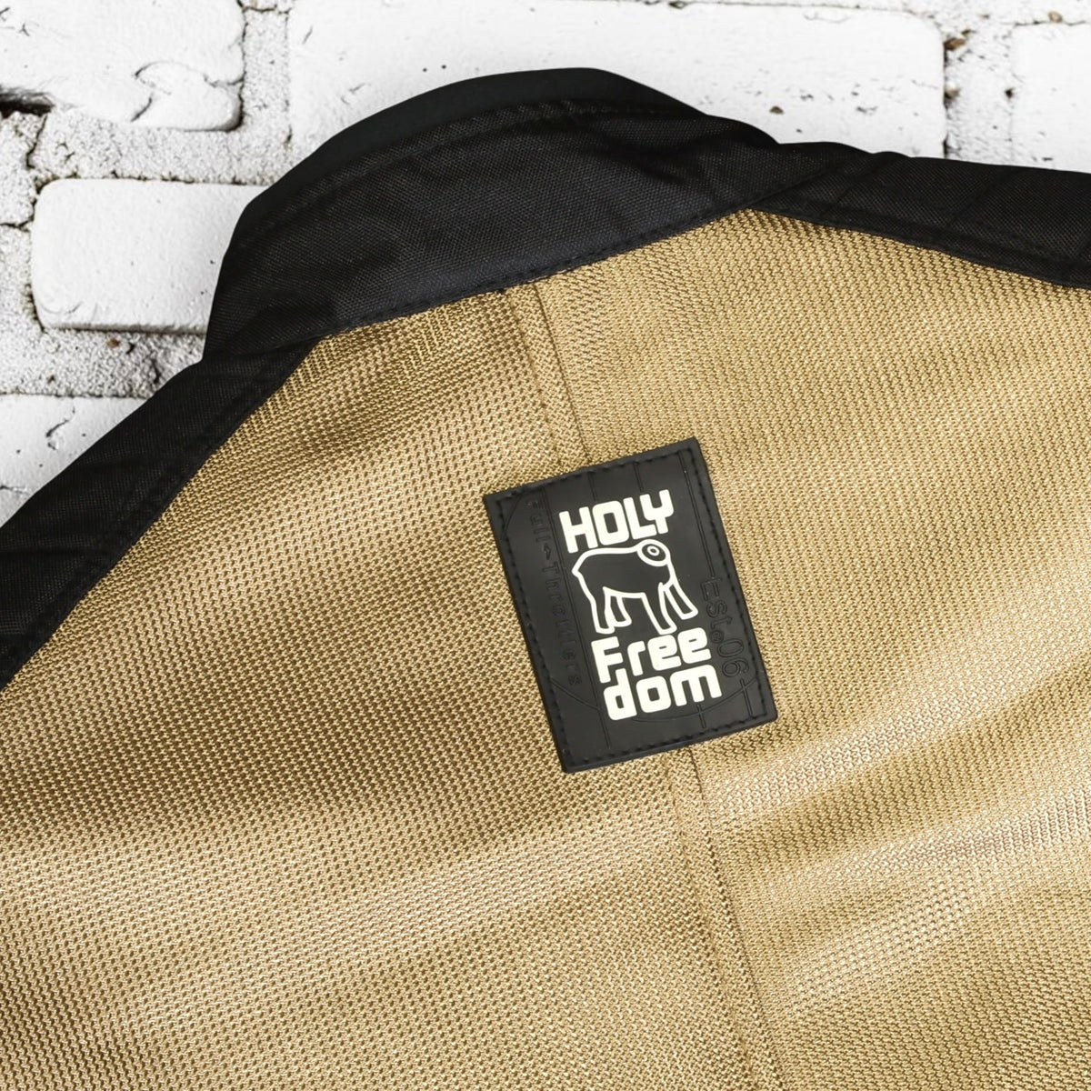 HOLYFREEDOM ホーリーフリーダム メッシュジャケット ”RETE GOLD 2025 JACKET”　【ブラック/ゴールド】