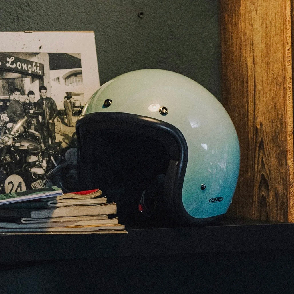 DMD ジェットヘルメット【RETROシリーズ】　”LATTEMENTA”  装飾品