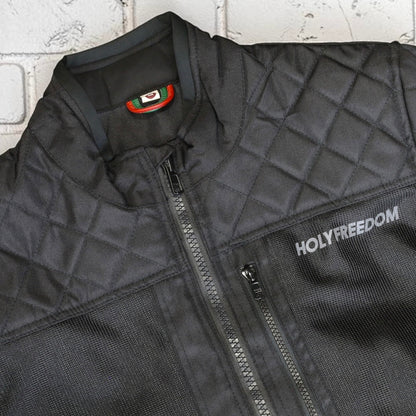 HOLYFREEDOM（ホーリーフリーダム）メッシュジャケット ”RETE BLACK JACKET”　