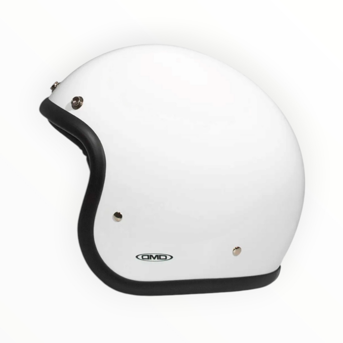 DMD ジェットヘルメット【RETROシリーズ】　”SOLID WHITE”  装飾品