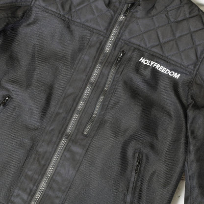 HOLYFREEDOM（ホーリーフリーダム）メッシュジャケット ”RETE BLACK JACKET”　
