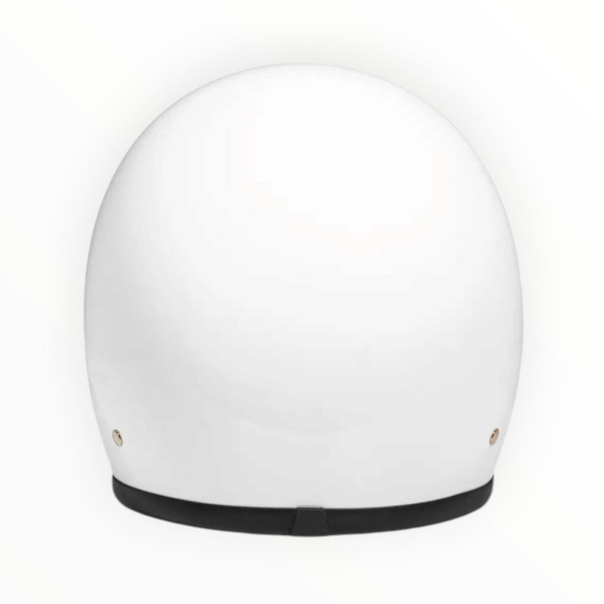 DMD ジェットヘルメット【RETROシリーズ】　”SOLID WHITE”  装飾品