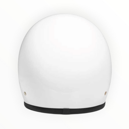 DMD ジェットヘルメット【RETROシリーズ】　”SOLID WHITE”  装飾品