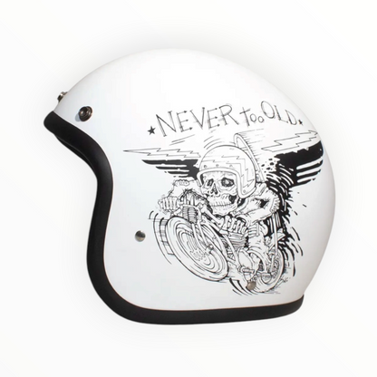 DMD ジェットヘルメット【RETROシリーズ】　”OLDIE”  装飾品