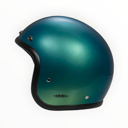DMD ジェットヘルメット【RETROシリーズ】　”RAINBOW GREEN”  装飾品