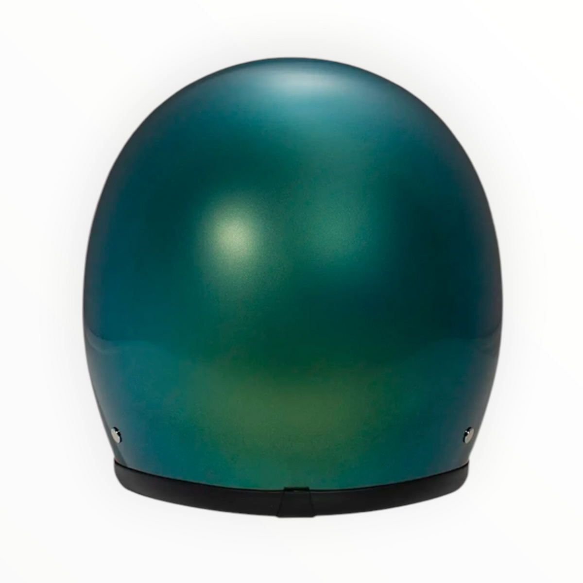 DMD ジェットヘルメット【RETROシリーズ】　”RAINBOW GREEN”  装飾品