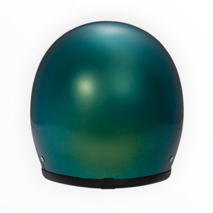 DMD ジェットヘルメット【RETROシリーズ】　”RAINBOW GREEN”  装飾品