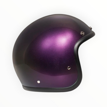 DMD ジェットヘルメット【RETROシリーズ】　”RAINBOW VIOLET”  装飾品