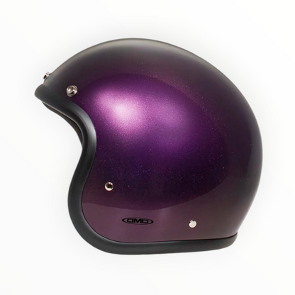 DMD ジェットヘルメット【RETROシリーズ】　”RAINBOW VIOLET”  装飾品