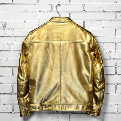 HOLYFREEDOM ホーリーフリーダム レザージャケット ”ZERO LINGOTTO JACKET”　【ゴールド】