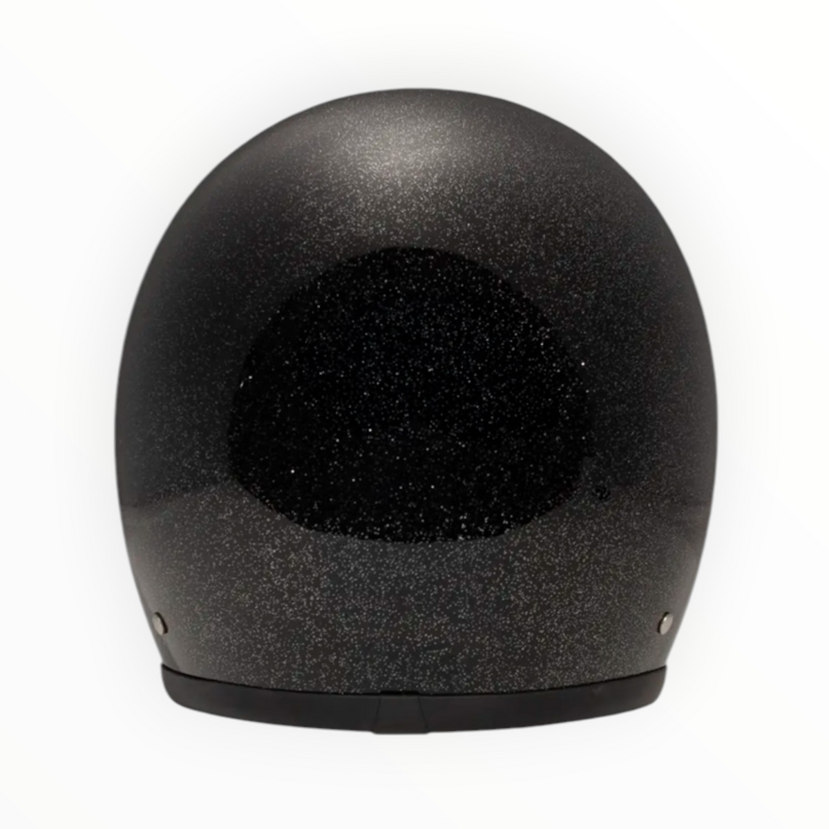 DMD ジェットヘルメット【RETROシリーズ】　”GLITTER BLACK”  装飾品