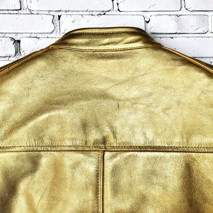 HOLYFREEDOM ホーリーフリーダム レザージャケット ”ZERO LINGOTTO JACKET”　【ゴールド】