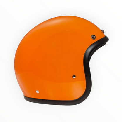 DMD ジェットヘルメット【RETROシリーズ】　”ORANGE”  装飾品