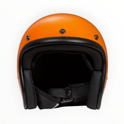 DMD ジェットヘルメット【RETROシリーズ】　”ORANGE”  装飾品