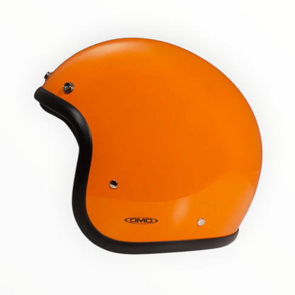 DMD ジェットヘルメット【RETROシリーズ】　”ORANGE”  装飾品