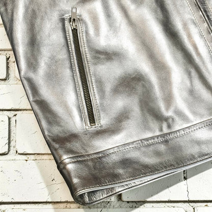 HOLYFREEDOM ホーリーフリーダム レザージャケット シルバー ”ZERO TOTEM JACKET” 【シルバー】
