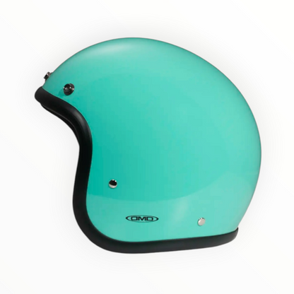 DMD ジェットヘルメット【RETROシリーズ】　”TURQUOISE”  装飾品