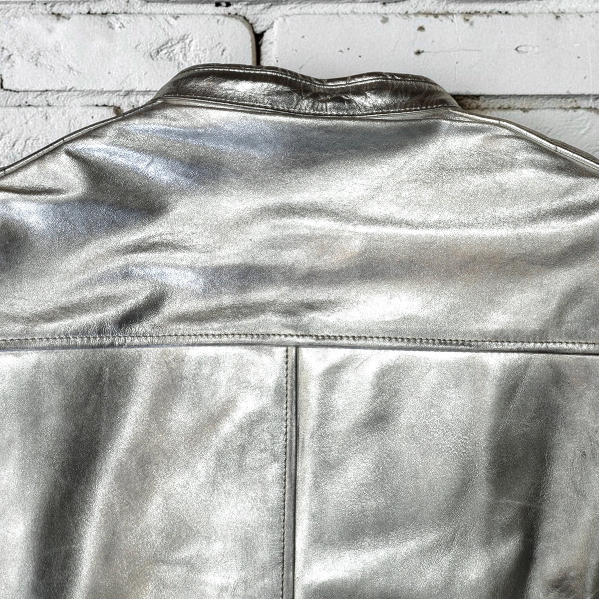 HOLYFREEDOM ホーリーフリーダム レザージャケット シルバー ”ZERO TOTEM JACKET” 【シルバー】