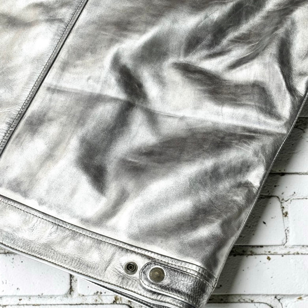 HOLYFREEDOM ホーリーフリーダム レザージャケット シルバー ”ZERO TOTEM JACKET” 【シルバー】
