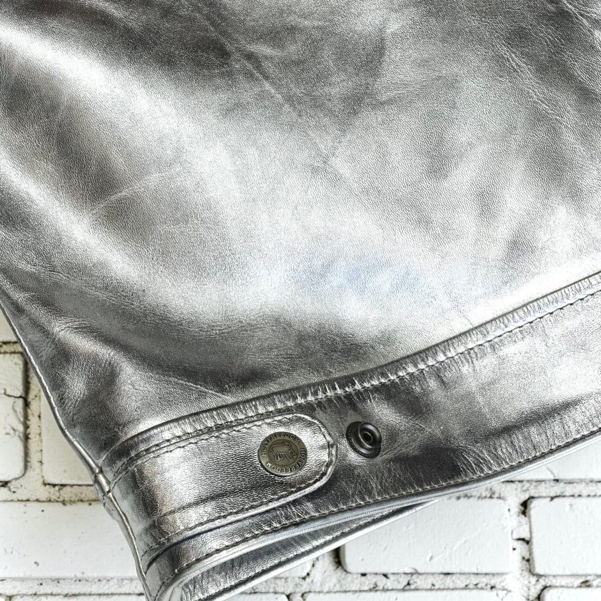 HOLYFREEDOM ホーリーフリーダム レザージャケット シルバー ”ZERO TOTEM JACKET” 【シルバー】