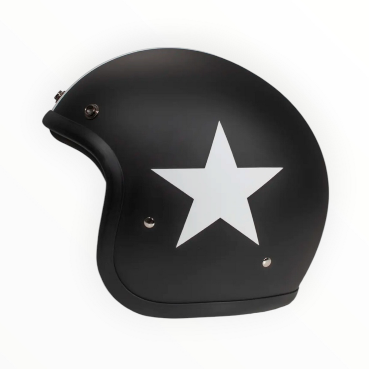 DMD ジェットヘルメット【RETROシリーズ】　”STAR BLACK”  装飾品