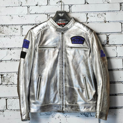 HOLYFREEDOM ホーリーフリーダム レザージャケット シルバー ”ZERO TOTEM JACKET” 【シルバー】