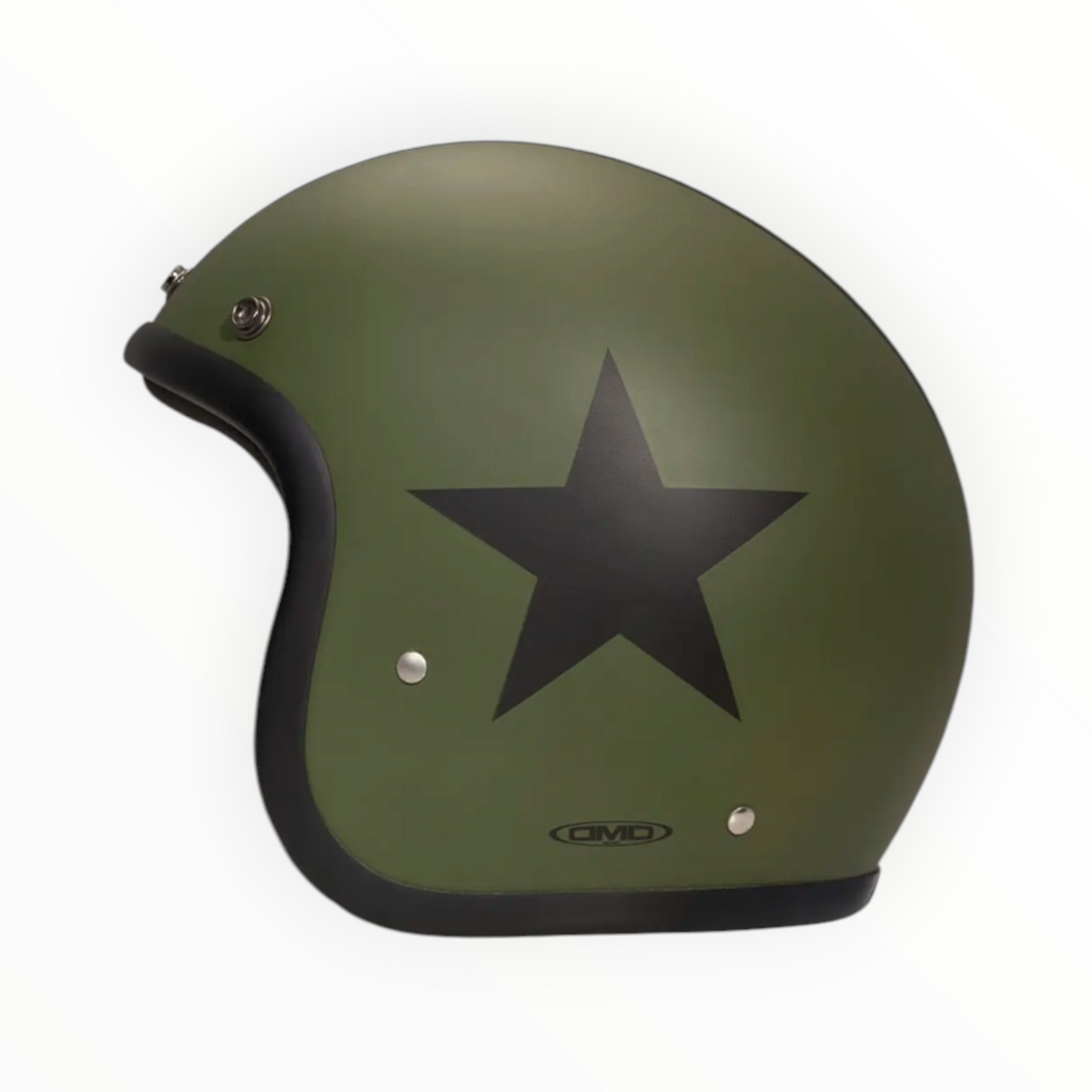 DMD ジェットヘルメット【RETROシリーズ】　”STAR GREEN”  装飾品
