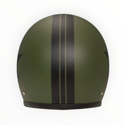DMD ジェットヘルメット【RETROシリーズ】　”STAR GREEN”  装飾品