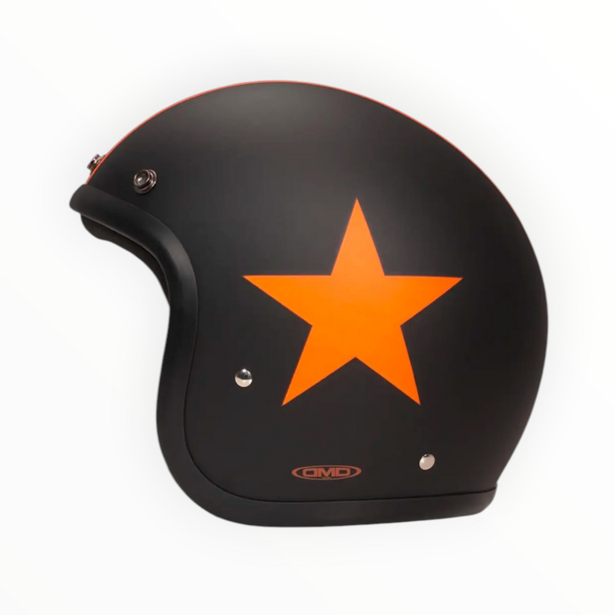 DMD ジェットヘルメット【RETROシリーズ】　”STAR ORANGE”  装飾品