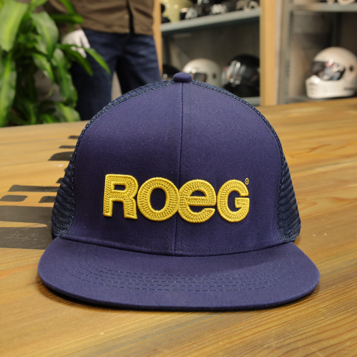 Roeg ローグ フラットパネルキャップ "Texas flatpanel cap cobalt"