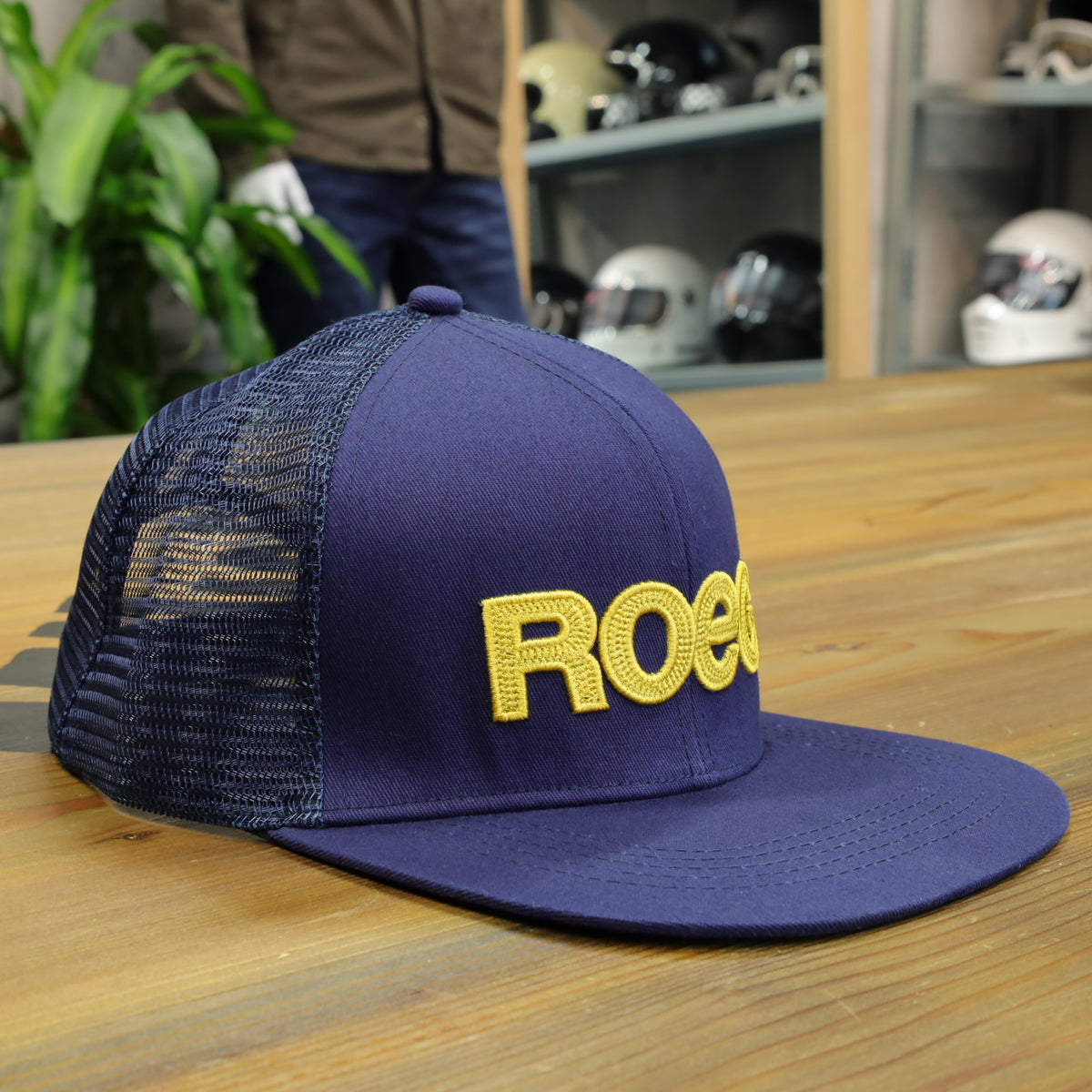 Roeg ローグ フラットパネルキャップ "Texas flatpanel cap cobalt"