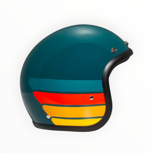DMD ジェットヘルメット【RETROシリーズ】　”PETROLHEAD”  装飾品