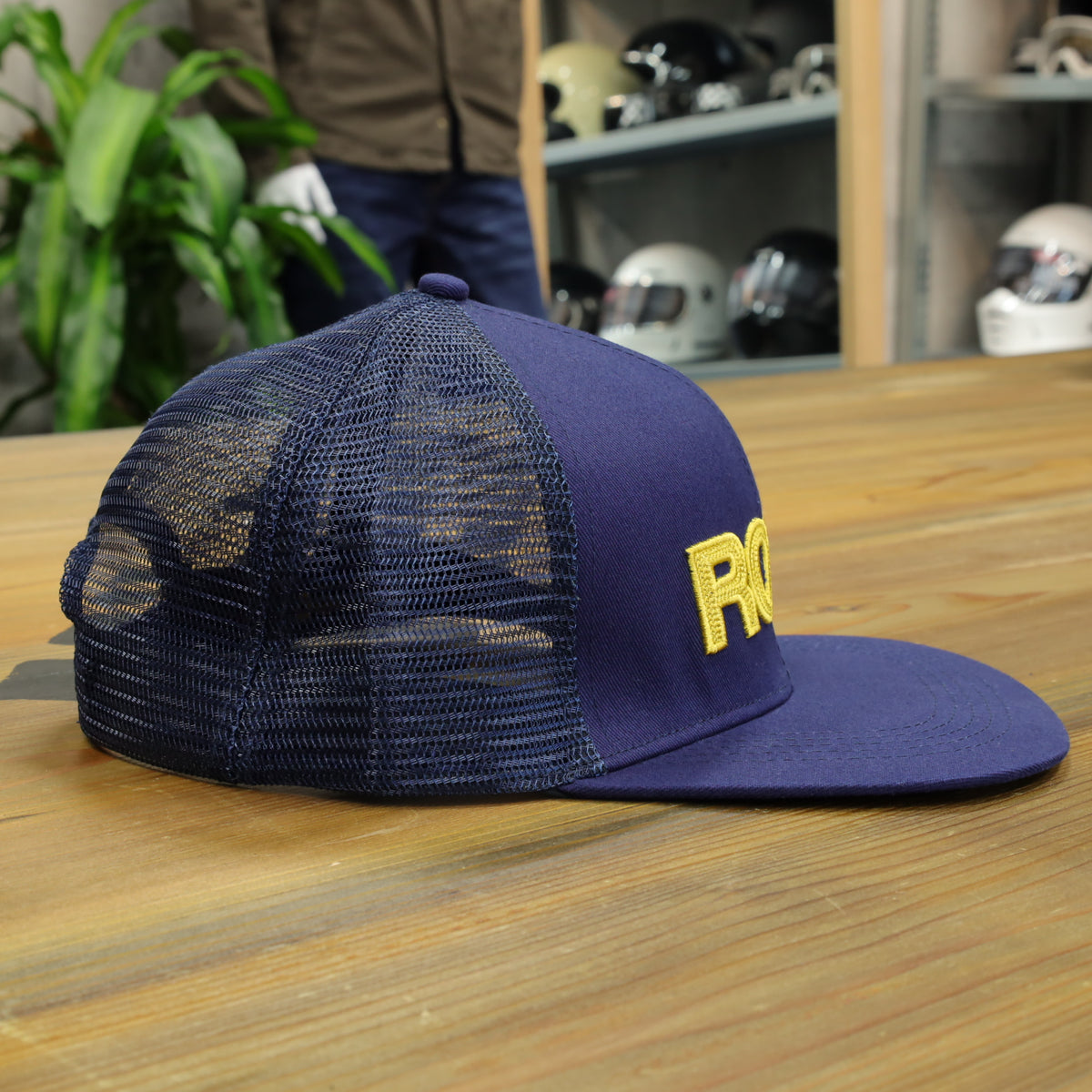 Roeg ローグ フラットパネルキャップ "Texas flatpanel cap cobalt"