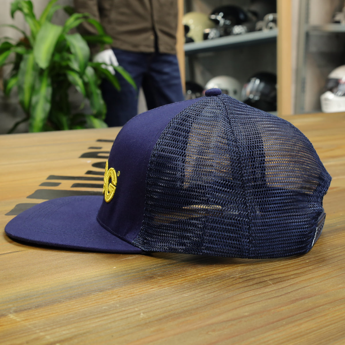 Roeg ローグ フラットパネルキャップ "Texas flatpanel cap cobalt"