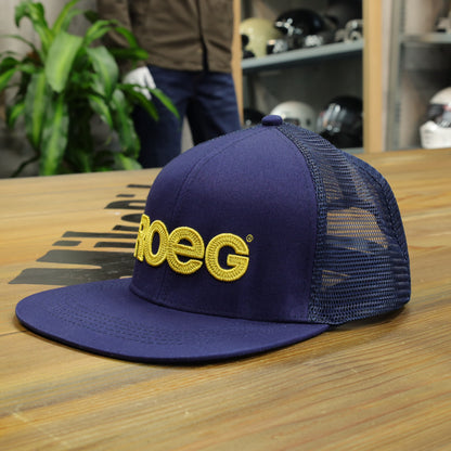 Roeg ローグ フラットパネルキャップ "Texas flatpanel cap cobalt"
